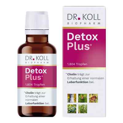 Detox Plus Doktor koll Gemmo Komplex Cholin Tropfen 50 ml von Dr. Koll Biopharm GmbH PZN 18137604