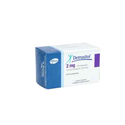 Detrusitol 2 mg Filmtabletten 100 stk von Pfizer OFG Germany GmbH PZN 08759954