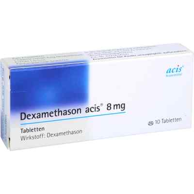Dexamethason Acis 8 Mg Tabletten 10 stk von MIBE GmbH Arzneimittel PZN 06846672