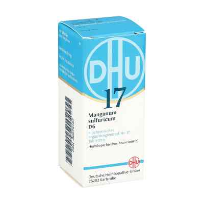 DHU 17 Manganum sulfuricum D6 Tabletten 80 stk von DHU-Arzneimittel GmbH & Co. KG PZN 00275197