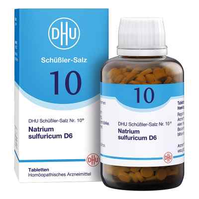 DHU Schüßler-Salz Nummer 10 Natrium sulfuricum D6 Tabletten