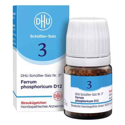 DHU Schüßler-Salz Nummer 3 Ferrum phosphorus D12 Globuli 10 g von DHU-Arzneimittel GmbH & Co. KG PZN 10545887