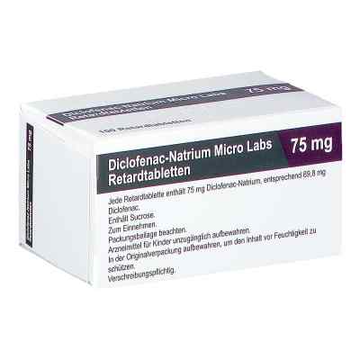 Diclofenac-Natrium Micro Labs 75mg 100 stk von Micro Labs GmbH PZN 12481789