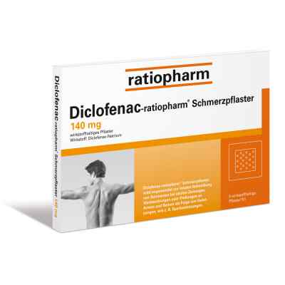 Diclofenac-ratiopharm Schmerzpflaster 140 mg