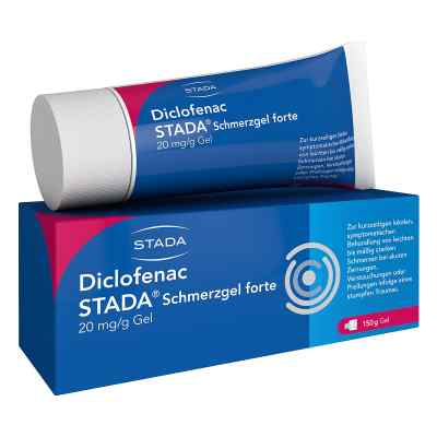 Diclofenac Stada Schmerzgel Forte 20 Mg/g 150 g von STADA Consumer Health Deutschlan PZN 18244725