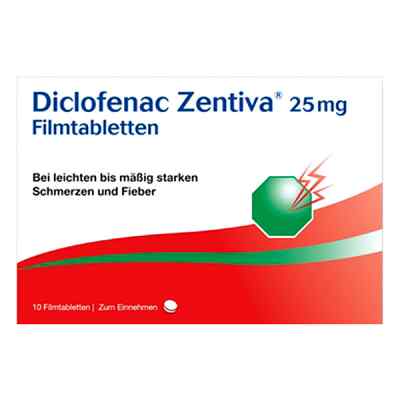 Diclofenac Zentiva 25mg