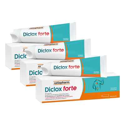 Diclox forte - Schmerzgel mit 2 % Diclofenac von ratiopharm 