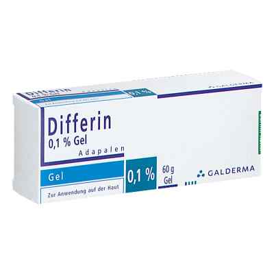 Differin 0,1% Gel 60 g von EurimPharm Arzneimittel GmbH PZN 18459236
