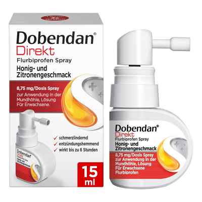 Dobendan Direkt Spray Honig- und Zitronengeschmack