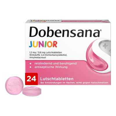 Dobensana Junior Lutschtabletten Erdbeergeschmack