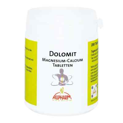 Dolomit Magnesium Calcium Tabletten 250 stk von ALLPHARM Vertriebs GmbH PZN 03562282