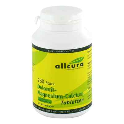 Dolomit Magnesium Calcium Tabletten 250 stk von allcura Naturheilmittel GmbH PZN 03994923