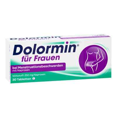 Dolormin für Frauen bei Menstruationsbeschwerden mit Naproxen 30 stk von Johnson & Johnson GmbH (OTC) PZN 02434139