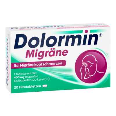 Dolormin Migräne 400 mg Ibuprofen bei Migränekopfschmerzen 