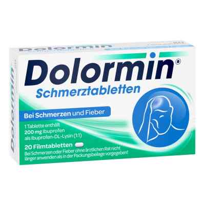 Dolormin Schmerztabletten mit 200 mg Ibuprofen  20 stk von Kenvue Germany GmbH (OTC) PZN 04590211