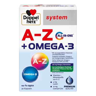 Doppelherz A-Z+Omega-3 All-in-one System Kapseln
