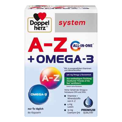 Doppelherz A-Z+Omega-3 All-in-one System Kapseln