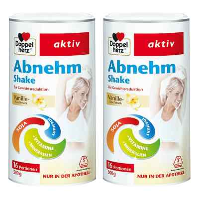 Doppelherz Abnehm Shake Vanille 2er Paket