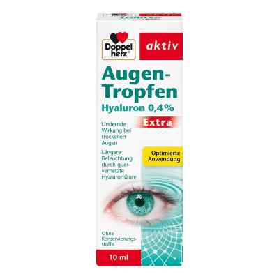 Doppelherz Augentropfen Hyaluron 0,4% Extra 10 ml von Queisser Pharma GmbH & Co. KG PZN 13425273