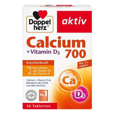 Doppelherz Calcium 700 + Vitamin D3 Tabletten