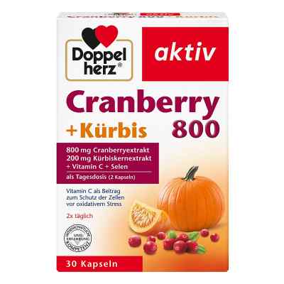 Doppelherz Cranberry + Kürbis Kapseln