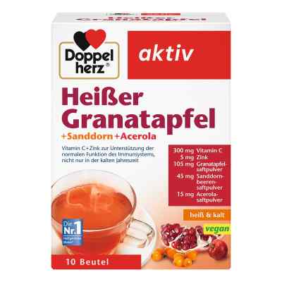 Doppelherz Heisser Granatapfel+sanddorn+acerola 10 stk von Queisser Pharma GmbH & Co. KG PZN 09071467