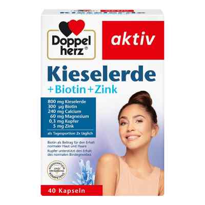 Doppelherz Kieselerde + Biotin + Zink Kapseln