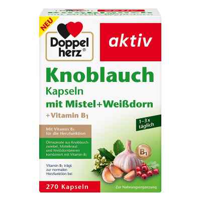 Doppelherz Knoblauch Mistel + Weißdorn + Vitamin B1