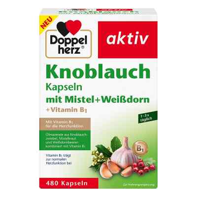 Doppelherz Knoblauch Mistel + Weißdorn + Vitamin B1