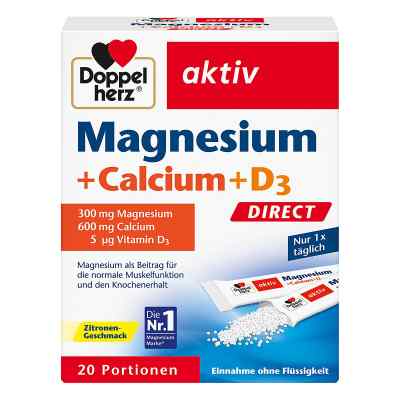 Doppelherz Magnesium+calcium+d3 Direct Pellets