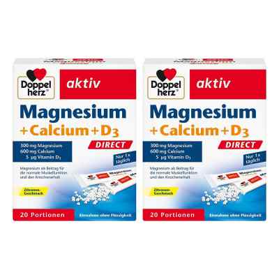 Doppelherz Magnesium+calcium+d3 Direct Pellets