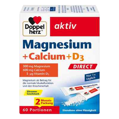 Doppelherz Magnesium+Calcium+D3 Direct Pellets
