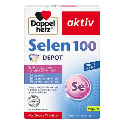 Doppelherz Selen 100 2-phasen Depot Tabletten 45 stk von Queisser Pharma GmbH & Co. KG PZN 16384480