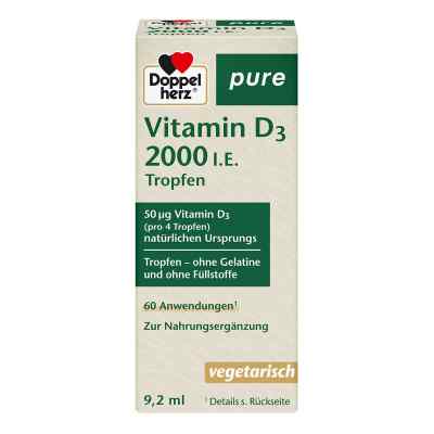 Doppelherz Vitamin D3 2000 I.e. Pure Tropfen