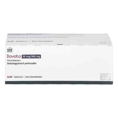 Dovato 50 Mg/300 Mg Filmtabletten Blisterpackung 90 stk von ViiV Healthcare GmbH PZN 18786857