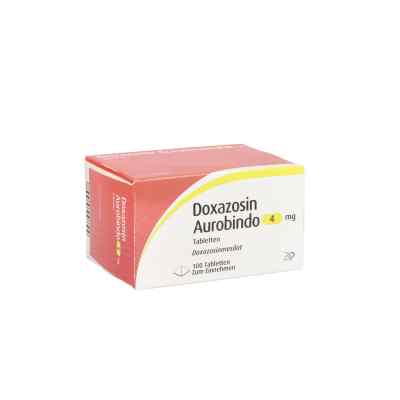 Doxazosin Aurobindo 4 mg Tabletten 100 stk von PUREN Pharma GmbH & Co. KG PZN 09673640