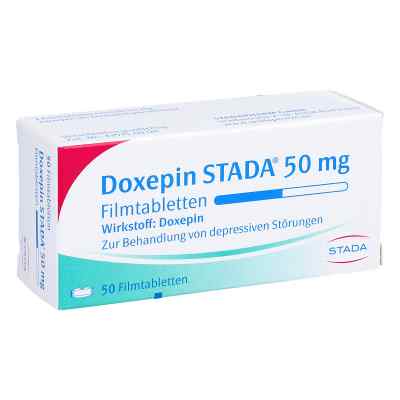 Doxepin Stada 50 mg Filmtabletten 50 stk von STADAPHARM GmbH PZN 00263834