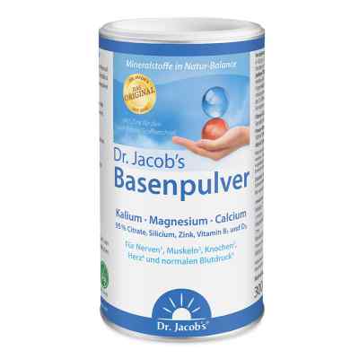 Dr. Jacob's Basenpulver Original Kalium Magnesium Calcium 300 g von Dr. Jacob's Medical GmbH PZN 00572771