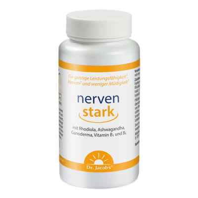 Dr. Jacob's nervenstark Rhodiola Ashwaganda Reishi-Pilz