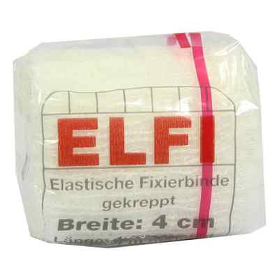 Dracoelfi elastisch Fixierbinde 4 cmx4 m gekrep.cello 1 stk von Dr. Ausbüttel & Co. GmbH PZN 00736132