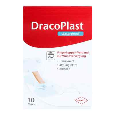 Dracoplast waterproof Fingerkuppenpflaster 10 stk von Dr. Ausbüttel & Co. GmbH PZN 09513586
