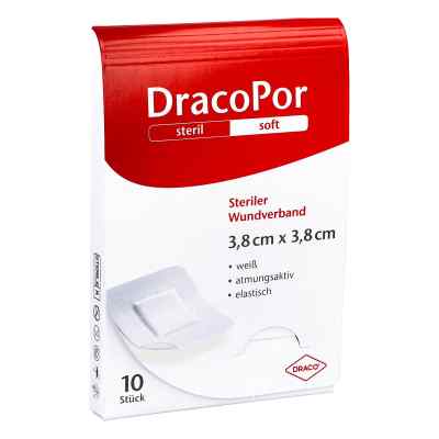 Dracopor Wundverband 3,8x3,8 cm steril