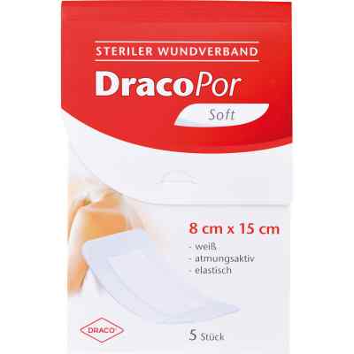 Dracopor Wundverband 8x15 cm steril