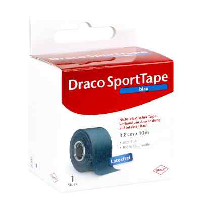 Dracotapeverband 10mx3,8cm blau