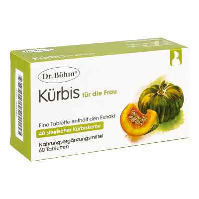 Dr.böhm Kürbis für die Frau Tabletten 60 stk von Apomedica Pharmazeutische Produk PZN 15390969