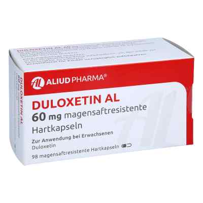 Duloxetin AL 60mg 98 stk von ALIUD Pharma GmbH PZN 11188716