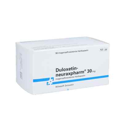 Duloxetin-neuraxpharm 30 mg magensaftresistent hartkapsel 98 stk von neuraxpharm Arzneimittel GmbH PZN 11002255