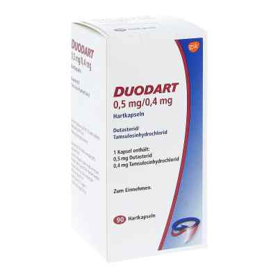 Duodart 0,5 mg/0,4 mg Hartkapseln 90 stk von Recordati Pharma GmbH PZN 01882657