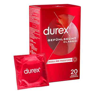 Durex Gefühlsecht classic Kondome 20 stk von Reckitt Benckiser Deutschland Gm PZN 16596667