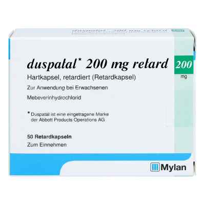 Duspatal 200 mg retard Kapseln 50 stk von kohlpharma GmbH PZN 02471502